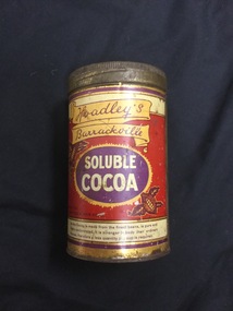 Tin, Hoadley's Chocolate Ltd