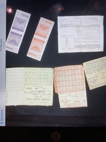 Ration Cards, 1948