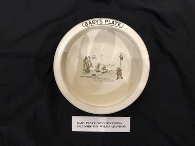 Baby's Plate, 1912