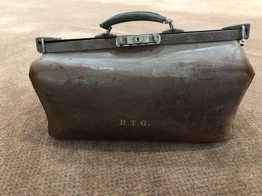 An Original Gladstone Bag from The Victorian Era