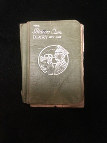 Diary, The Soldier’s own diary, c1918