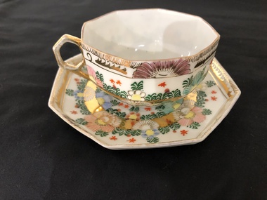 Cup and saucer