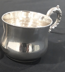Christening mug, Superior Silver Company, c 1907