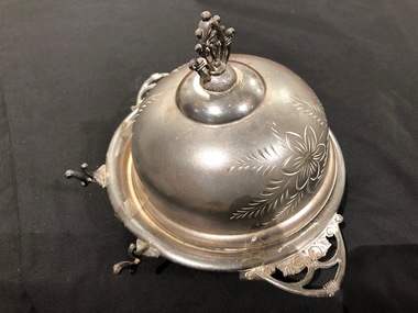 Butter dish, Brittania Metal Co