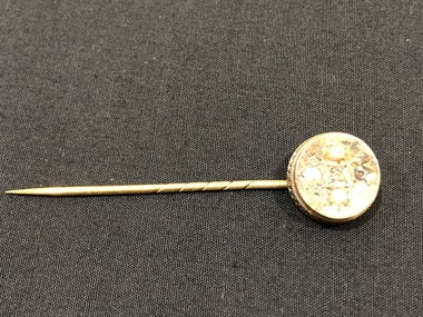 Tie pin, Circa 1896