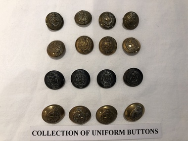 Military Uniform Buttons, Beckworth & Son