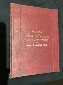 Family Tree Pedigree, Mitchell and Hughes, Printers, Circa 1880 - MDCCCLXXX