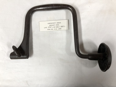 Brace and Bit, Late 1700's or Early 1800's