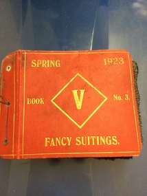 Textile - Book, Fancy suitings swatch book No. 3, Spring 1923