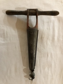 Auger/Bung Cutter, Circa 1900