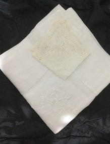 Tablecloth and doily