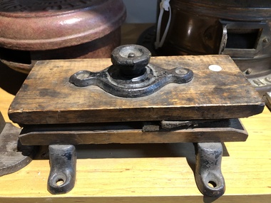 Knife Cleaner, Circa 1895
