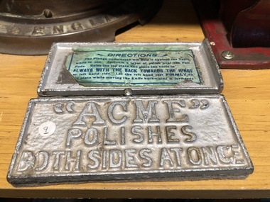 Knife Cleaner, Circa 1910