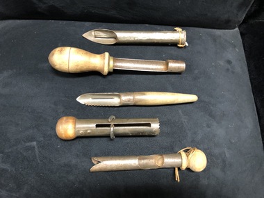 Apple Corers, Circa 1898