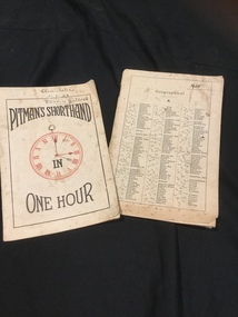 Book, Pitman's Shorthand in one hour