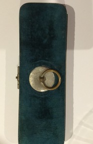 Carrying case, glove and glove stretcher