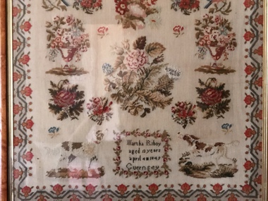Sampler, 1849
