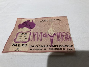 Ticket, 1956
