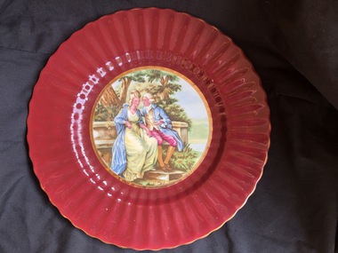Plate, Royal Victoria Pottery