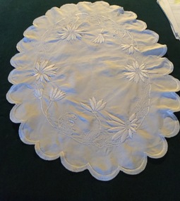 Textile - Tray cloth, Unknown