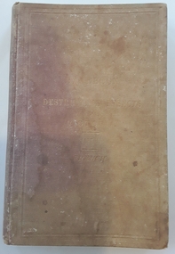 Book, C. French et al, A Handbook of the Destructive Insects of Victoria, with notes on the methods to be adopted to check and extirpate them, 1891