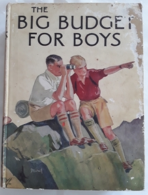 Book, Blackie and Son Limited, The Big Budget for Boys, c1930's
