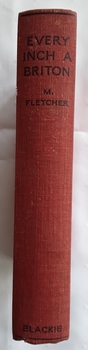 Plain red hardcover novel with no title shown on tbe front. Spine has title, author and publisher