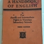 orange covered handbook of English for seconadary students in Victorian Schools - Third Edition. Back cover shows two further books from the publisher