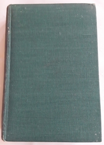 A plain green hardcover fiction book for boys with the title Bretherton: Khaki or Field-Grey, author and publisher on the spine in black lettering.