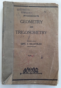 A softcover textbook for Intermediate students on Geometry and Trigonometry  for beginners in these subjects. Diagrams, exercises and clear explanations are presented.