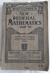 A paperback Mathematics book for Grade 8 Elementary School students.