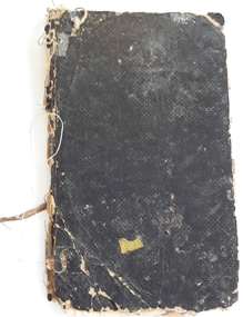  A handwritten recipe book belonging to Lily Sebire in the late 1800's.