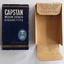 A blue and gold packet with white lettering - Capstan Medium Strength Cigarettes.