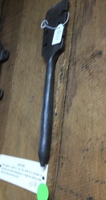 A tool to set the the teeth of woodworking saws in the early 20th century.