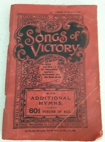 A collection of hymns and solos for use at varying religious gatherings.