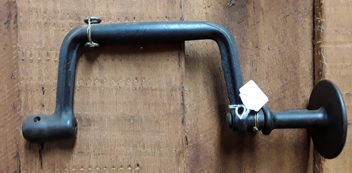 An all steel bit brace used in the 19th century