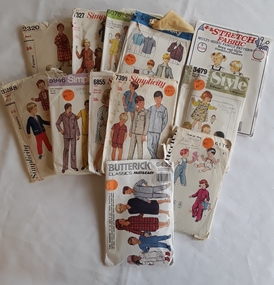 15 Assorted dressmaking patterns: 11 from the 1960's and 70's, 3 vintage - Simplicity, Butterick, Style and Madame Weigel.