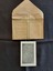 A small vintage brown paper WWII AUSTRALIAN Active Service envelope with a small folded paper souvenir from Gethsemene, Jerusalem.