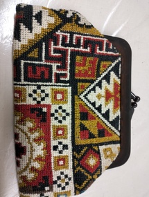 Accessory - Small tapestry style clutch - c. 1970s