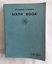 A faded blue vinyl covered softcover book with the title Victorian Reader Sixth Book, printed in black lettering at the top of the front cover.
