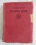 A damaged red cloth covered hardcover book with the title Victorian Reader Seventh Book, printed in black lettering at the top of the front cover.