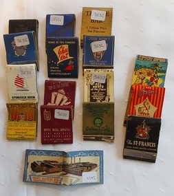 Domestic object - Matchbooks, Ohio Match Company, early to mid 1900's