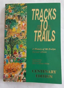 A  very colourfully illustrated wrap around front and back cover in green and an illustration by Nan Yaxley (1985), 'Christmas at Billygoat Hill' in nieve style art.