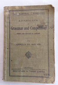 A green linen-covered textbook widely used in Australian Government Schools for Grades VII and VIII in the early 1900's. 