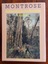 A brown book with an orange dust jacket which has a large coloured photograph on the front of a painting 'Tree Felling in the Dandenongs'.
