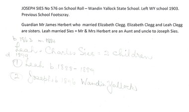 Document - Research Notes, c.2015