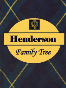 Book, Margaret Monk (nee Henderson), Henderson Family Tree, 2014