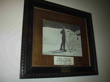 Photograph, "Alma Coleman / Mt Buffalo Girl 1930"