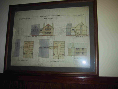 Plans x 4, " Additions to Government Chalet Mt Buffalo
