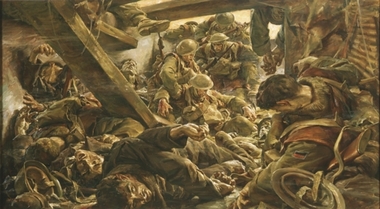Print - Reproduction, framed, Bardia (action leading to the fall of Post 11)